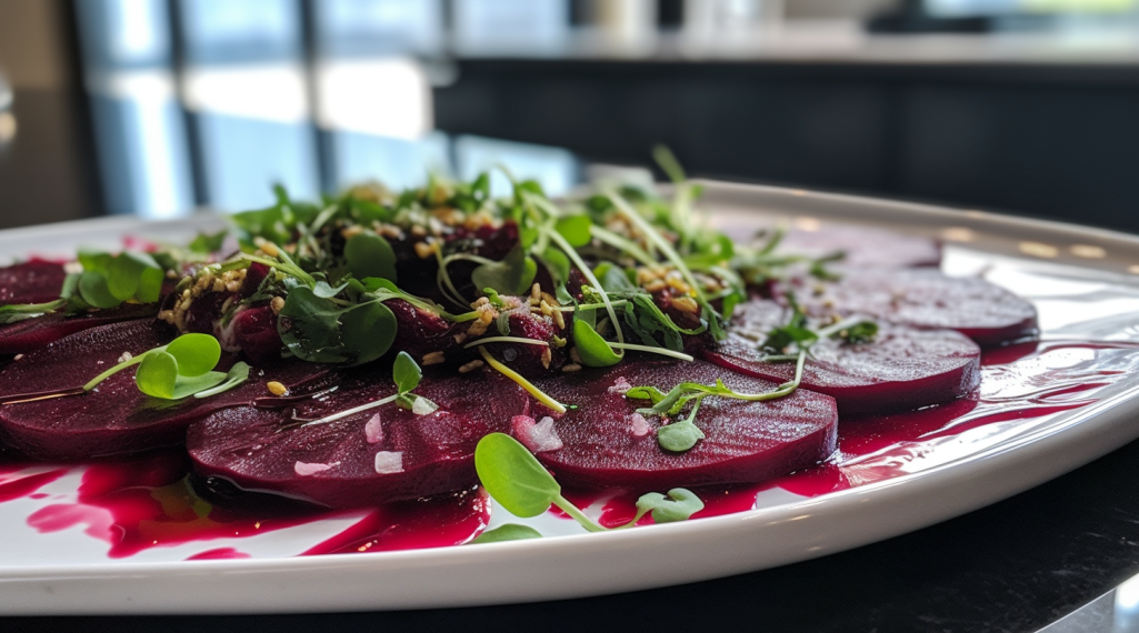 Carpaccio de Beterraba: Delícia Colorida que Queima Calorias! 1 Carpaccio de Beterraba: Delícia Colorida que Queima Calorias!