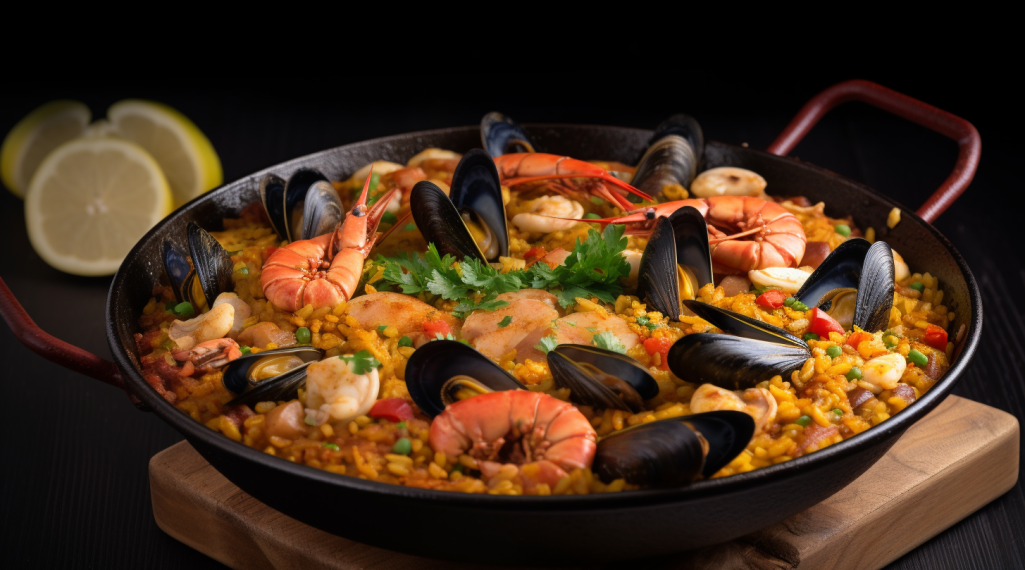 Paella de Frutos do Mar e Chouriço - Um Sabor do Mar 1 Paella de Frutos do Mar e Chouriço – Um Sabor do Mar